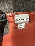 Ava & Viv 100% Polyester Orange Short Sleeve Blouse Size 1X - photo 7