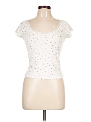 Pink Rose Short Sleeve T-Shirt (view 1)