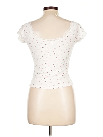 Pink Rose Short Sleeve T-Shirt (view 2)