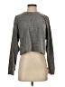 Zara Metallic Gray Turtleneck Sweater Size S - photo 1