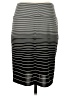 JoFit 100% Polyester Stripes Black Casual Skirt Size XS - photo 2