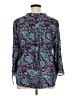 41Hawthorn 100% Polyester Paisley Purple 3/4 Sleeve Blouse Size XL - photo 2