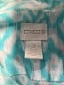 Chico's Teal 3/4 Sleeve Button-Down Shirt Size XL - photo 4