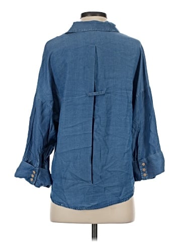 Alexander Jordan 3/4 Sleeve Button-Down Shirt (view 2)