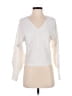 Pink Rose White Pullover Sweater Size S - photo 1