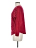 Luna Polka Dots Red Pullover Sweater Size M - photo 5