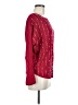 Luna Polka Dots Red Pullover Sweater Size M - photo 4