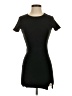 Garage Solid Black Casual Dress Size S - photo 1