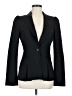 Elizabeth and James Black Wool Blazer Size 6 - photo 1