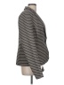 Long Tall Sally Stripes Gray Blazer Size 12 - photo 4