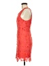 Astr 100% Polyester Orange Cocktail Dress Size M - photo 5