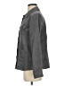 Croft & Barrow 100% Polyester Gray Long Sleeve Blouse Size S - photo 5