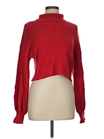 Blue Rain Turtleneck Sweater (view 1)