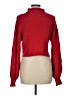 Blue Rain Red Turtleneck Sweater Size L - photo 2