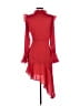 Miss Selfridge 100% Polyester Red Cocktail Dress Size 4 - photo 2