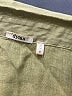 Dylan 100% Linen Green 3/4 Sleeve Button-Down Shirt Size M - photo 7