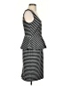 Ann Taylor Stripes Black Cocktail Dress Size 2 - photo 4