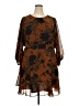 Sugarlips 100% Polyester Brown Kimono Size 3X - photo 1