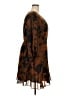 Sugarlips 100% Polyester Brown Kimono Size 3X - photo 4