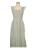 Old Navy Checkered-gingham Green Casual Dress Size L (tall) - photo 1