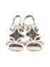 Clarks Silver Wedges Size 8 1/2 - photo 2
