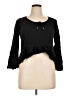 Mudd 100% Rayon Black 3/4 Sleeve Top Size XL - photo 1