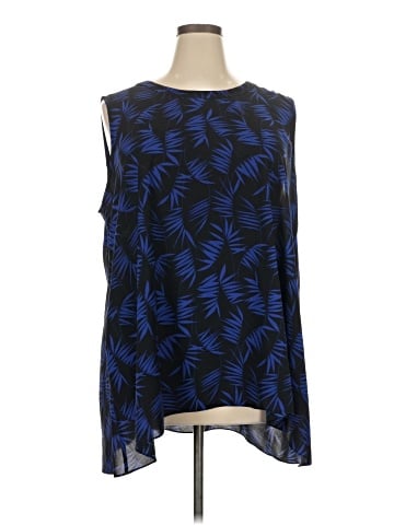 Anne Klein Sleeveless Blouse (view 1)