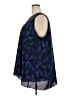 Anne Klein 100% Polyester Blue Sleeveless Blouse Size 3X - photo 5
