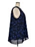 Anne Klein 100% Polyester Blue Sleeveless Blouse Size 3X - photo 4