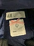 H&M 100% Cotton Solid Blue Snow Jacket Size 11 - 12 - photo 3