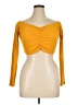 Shein Yellow 3/4 Sleeve T-Shirt Size XL - photo 1