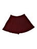 Zara Solid Burgundy Shorts Size M - photo 2