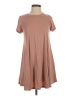 Harper Solid Brown Casual Dress Size S - photo 1