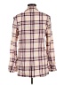 Rag & Bone 100% Cotton Plaid Burgundy Blazer Size 6 - photo 2
