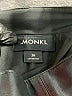 Monki 100% Polyester Black Faux Leather Skirt Size EU 38 / US 8 - photo 4