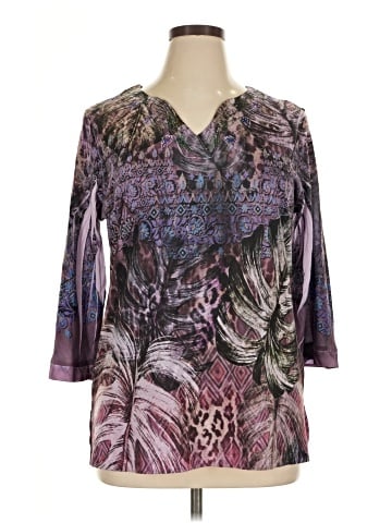 Chico's 3/4 Sleeve Blouse (view 1)