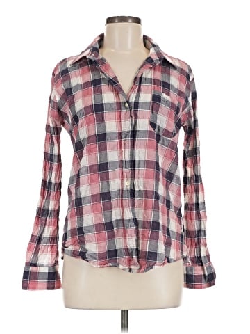 Free People Long Sleeve Button-Down Shirt (view 1)
