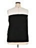 Papermoon 100% Polyester Black Sleeveless Blouse Size 2X - photo 2