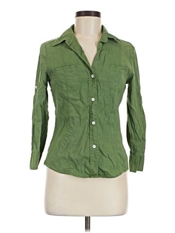 Theory 3/4 Sleeve Button-Down Shirt (view 1)