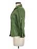 Theory Green 3/4 Sleeve Button-Down Shirt Size M - photo 5
