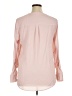 Krazy Kat 100% Polyester Pink Long Sleeve Blouse Size XL - photo 2