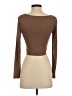 Wilfred Free Brown Long Sleeve Top Size S - photo 2