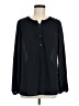 Max Studio 100% Polyester Black Long Sleeve Blouse Size M - photo 1