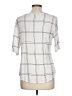 Apt. 9 Plaid Ivory 3/4 Sleeve T-Shirt Size L - photo 2