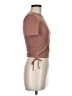 Zara Brown Short Sleeve Top Size M - photo 4