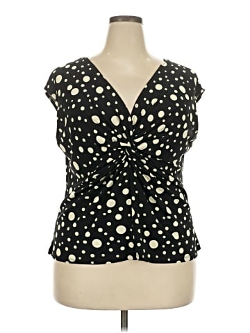 London Times Sleeveless Blouse (view 1)