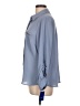 Apt. 9 100% Polyester Blue Long Sleeve Blouse Size L (petite) - photo 5