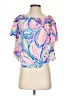 Lilly Pulitzer 100% Rayon Pink Short Sleeve Blouse Size XS - photo 1