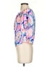 Lilly Pulitzer 100% Rayon Pink Short Sleeve Blouse Size XS - photo 5