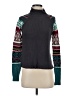 Free People Color Block Teal Turtleneck Sweater Size XS - photo 1